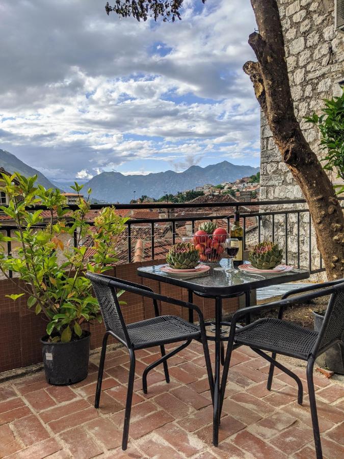 Best View! Rooftop With Garden - Old Town Nr404 Apartment Kotor Exterior foto