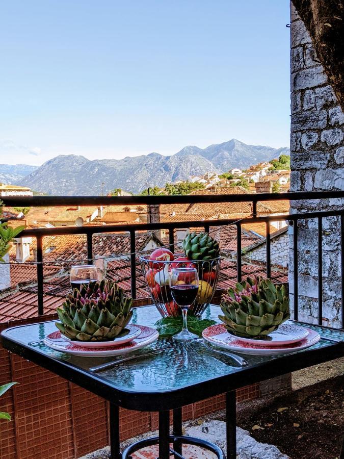 Best View! Rooftop With Garden - Old Town Nr404 Apartment Kotor Exterior foto