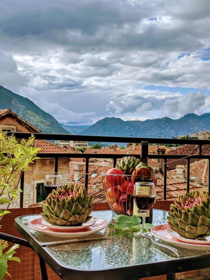 Best View! Rooftop With Garden - Old Town Nr404 Apartment Kotor Exterior foto